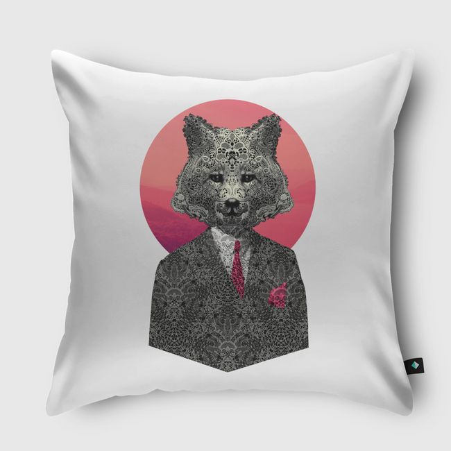 Very Important Fox  - Throw Pillow