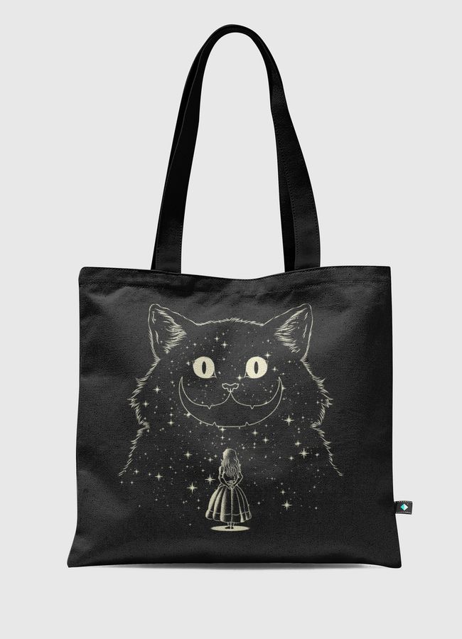 Alice Star Night Cat - Tote Bag