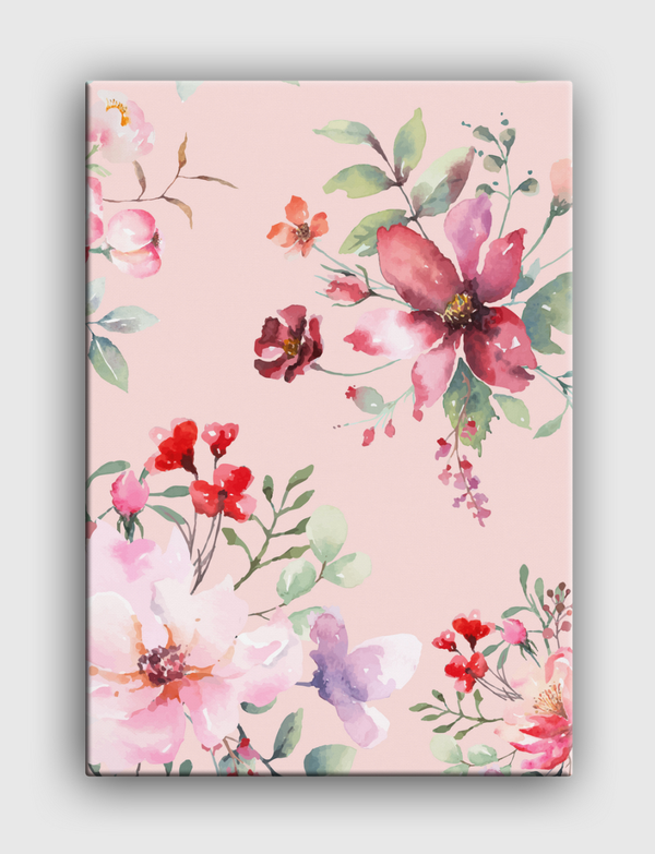 Floral Background Gifts Canvas