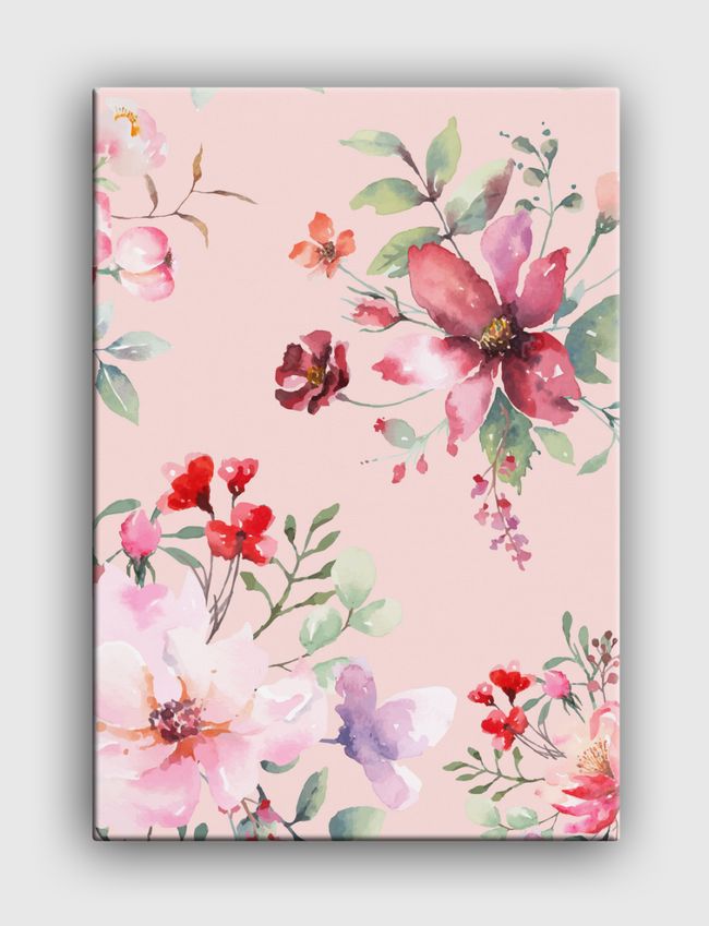 Floral Background Gifts - Canvas