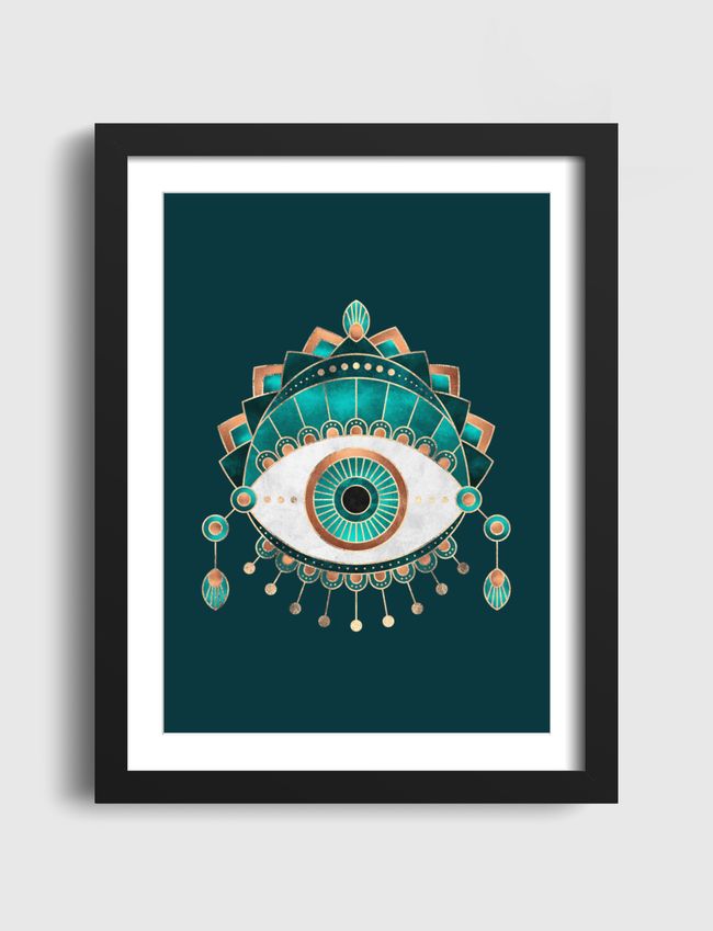 Teal Eye - Artframe