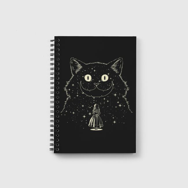 Alice Star Night Cat - Notebook