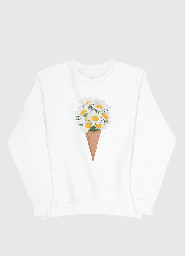 Ice cream with chamomile Men Sweatshirt