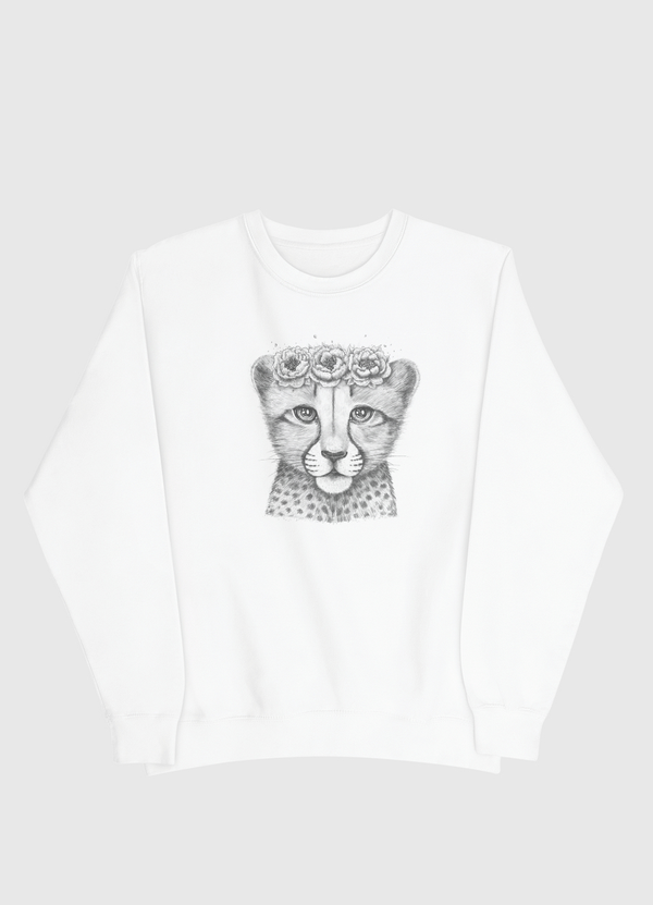 Cheetah cub Men Sweatshirt