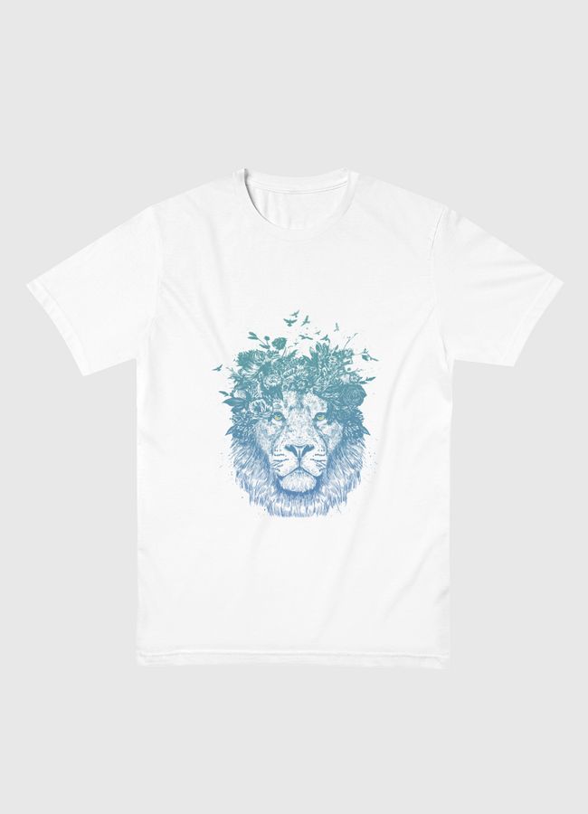 Floral lion - Men Basic T-Shirt