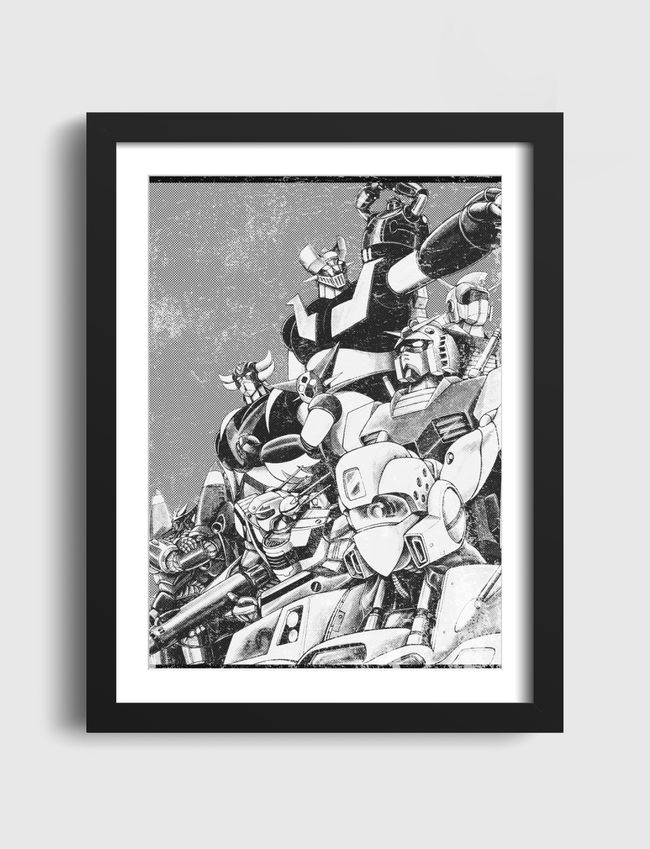 UFO Giants Robots - Artframe