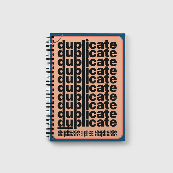 تكرار | duplicate Notebook