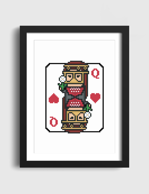 Queen of hearts Artframe