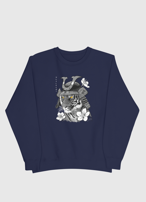 Samurai Tiger Men Sweatshirt