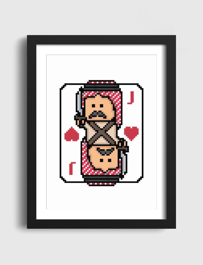 Jack of Hearts - Artframe