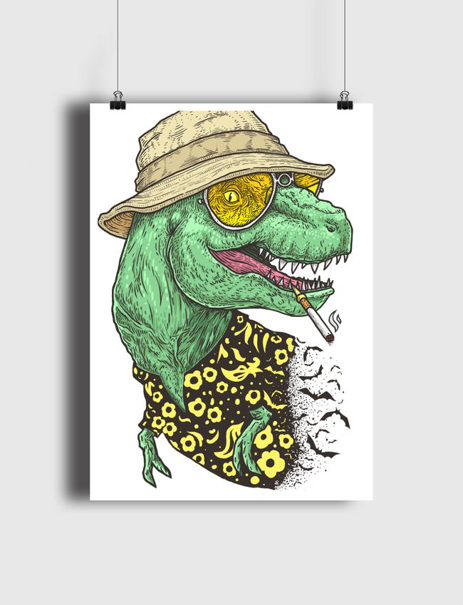 T-rex Duke - Poster
