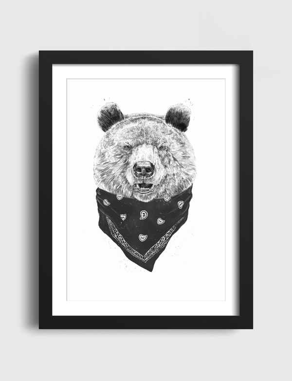 Wild bear Artframe