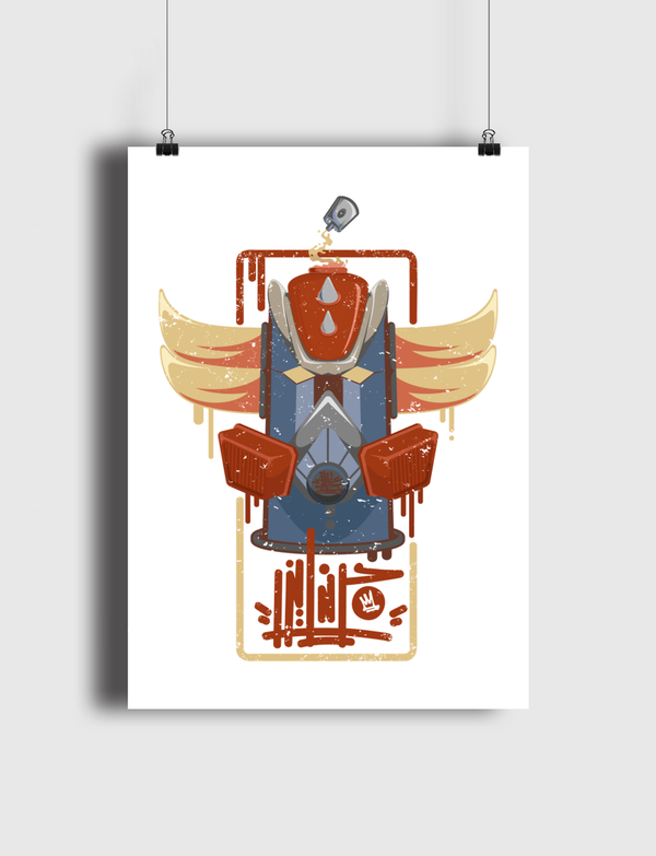 جرندايزر الجرافيتي Poster