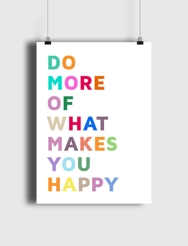 Do More Quotes Gifts Poster
