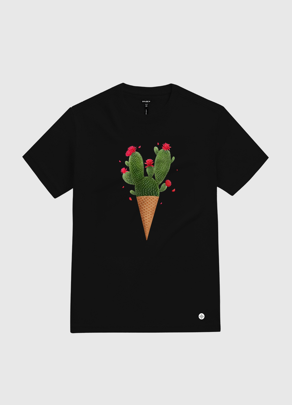 Ice cream with cactus White Gold T-Shirt