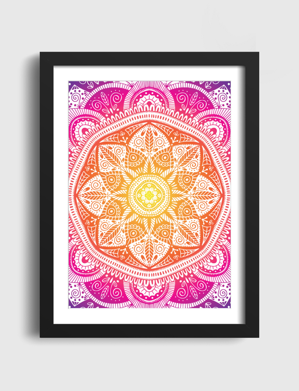 Mandala Pattern 009 Artframe