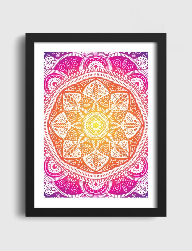 Mandala Pattern 009 - Artframe