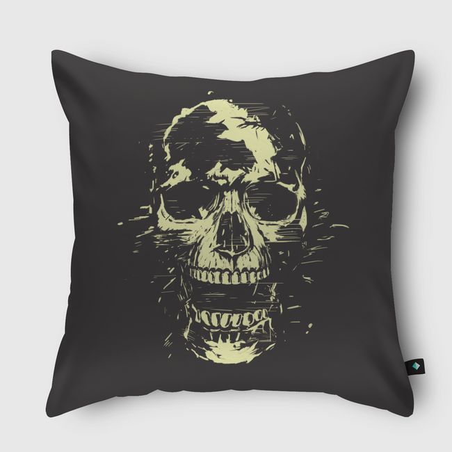 Scream (gold) - Throw Pillow