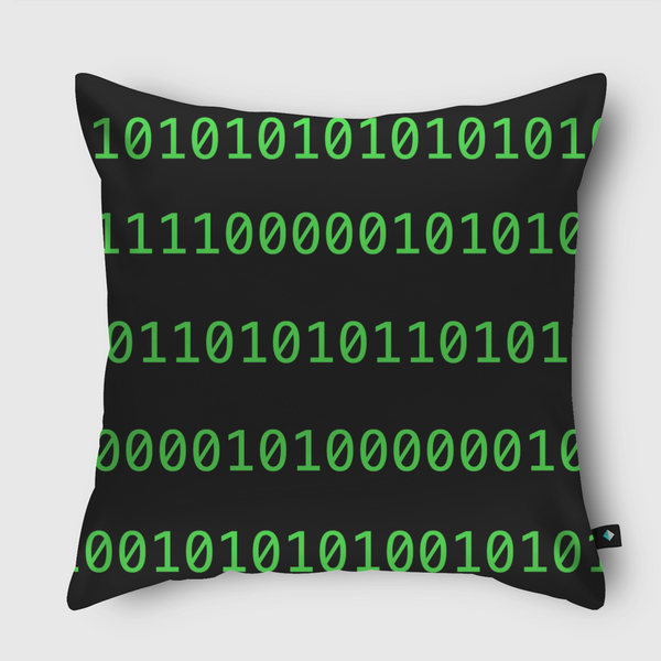 Binary Throw Pillow