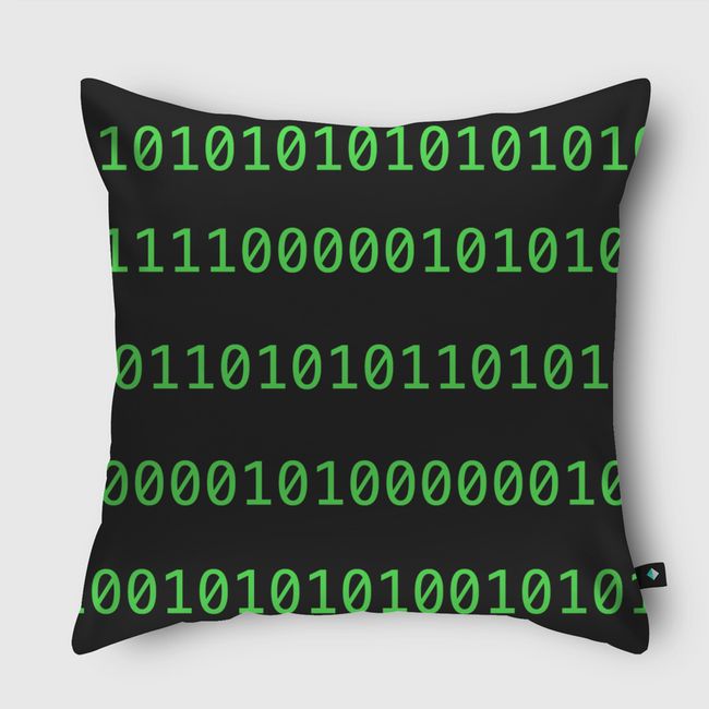 Binary - Throw Pillow