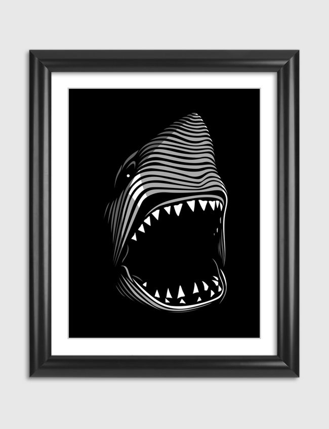 Great shark lines - Artframe