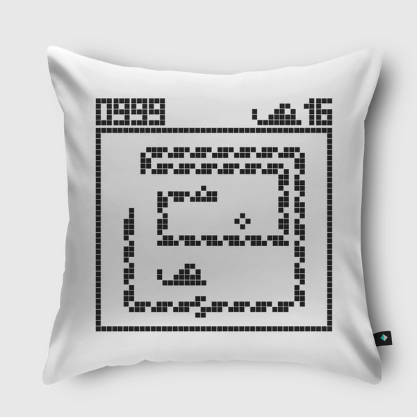 SNAKE game Throw Pillow
