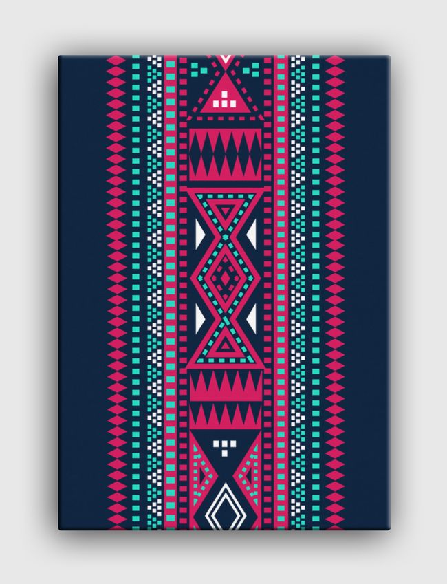 Tribal Arabian | Blue - Canvas