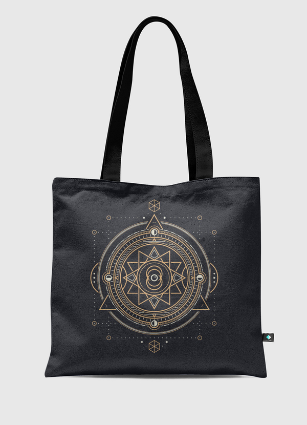 balck art Tote Bag