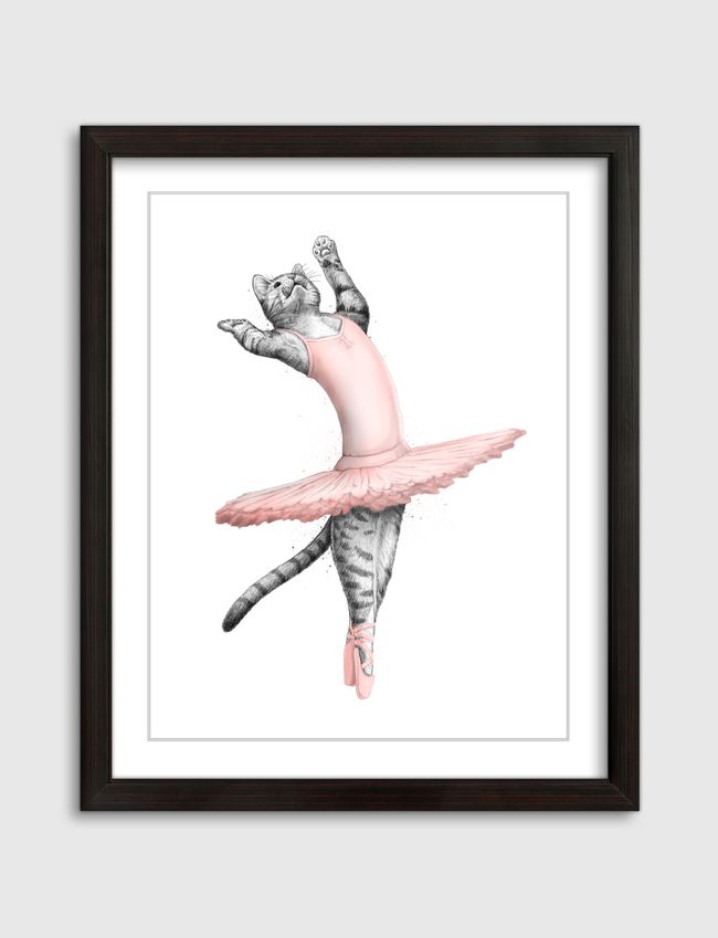 Ballerina Cat - Artframe