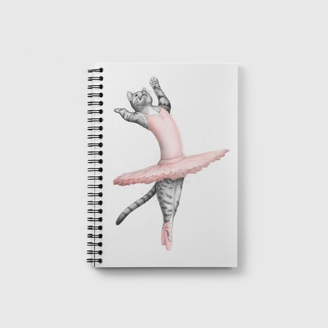 Ballerina Cat - Notebook