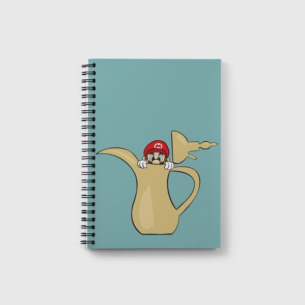 SuperMario & Arabic coffee Notebook