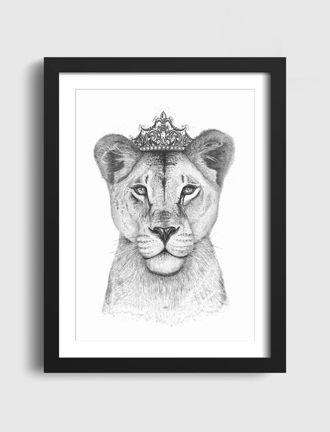 Queen lioness - Artframe