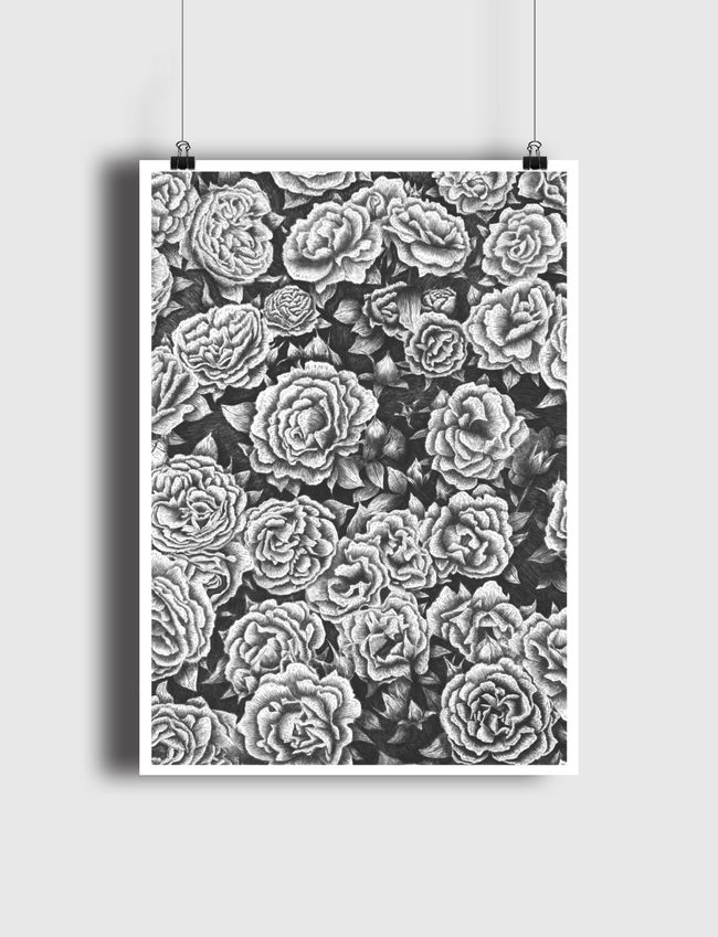 Blooming garden - Poster