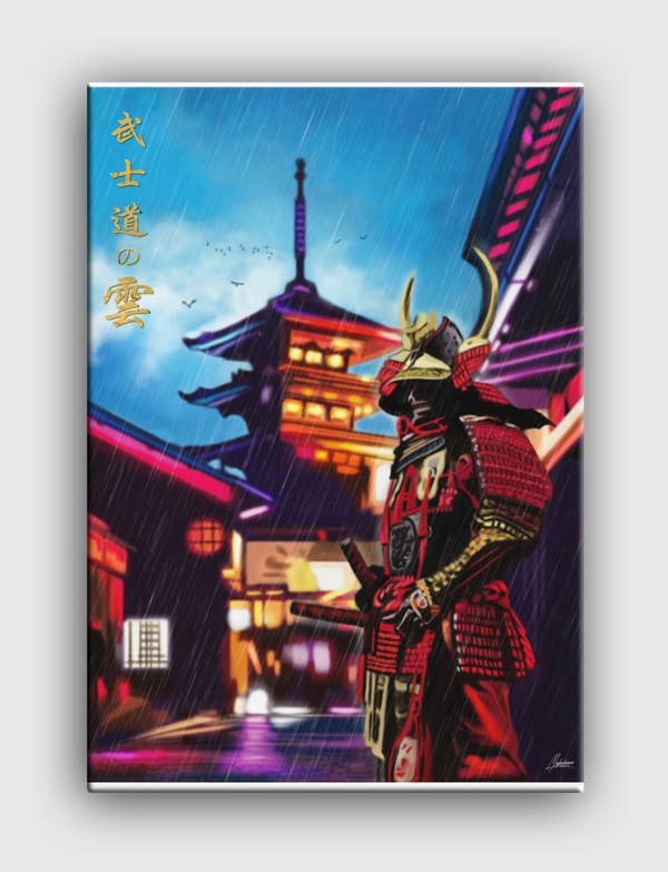 BUSHIDO CLOUDS Canvas