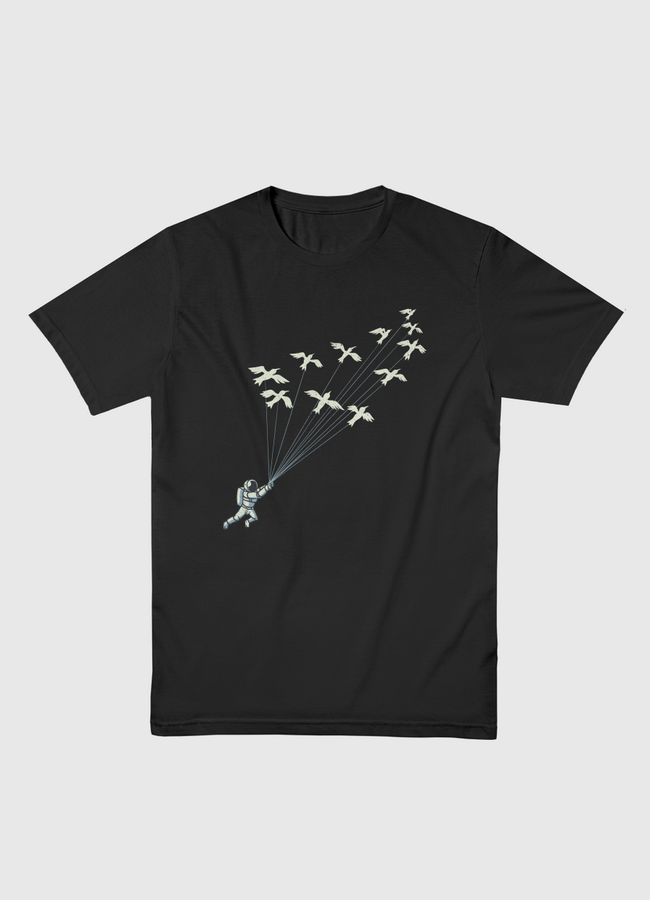 Astronaut Prince Flying - Men Basic T-Shirt