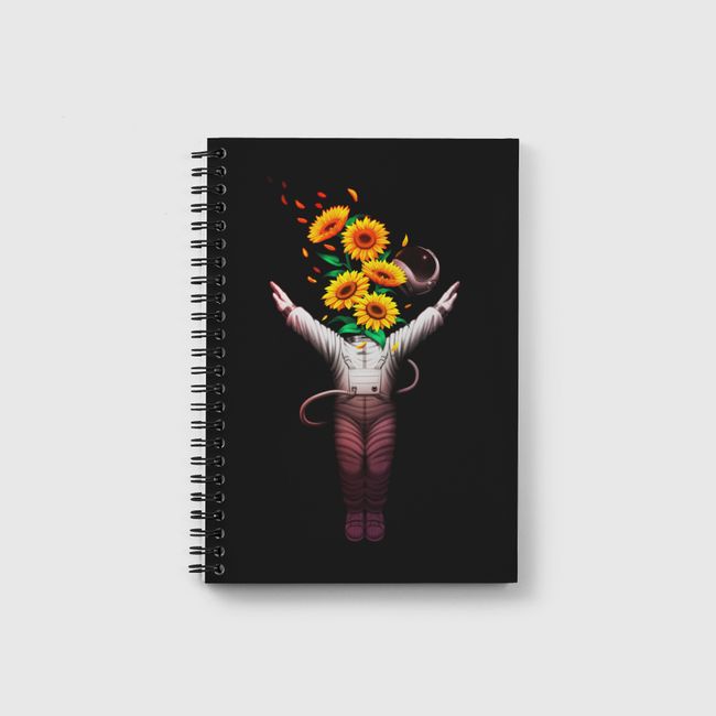 Surya Namaskar Sun - Notebook