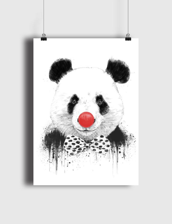 Clown panda - Poster