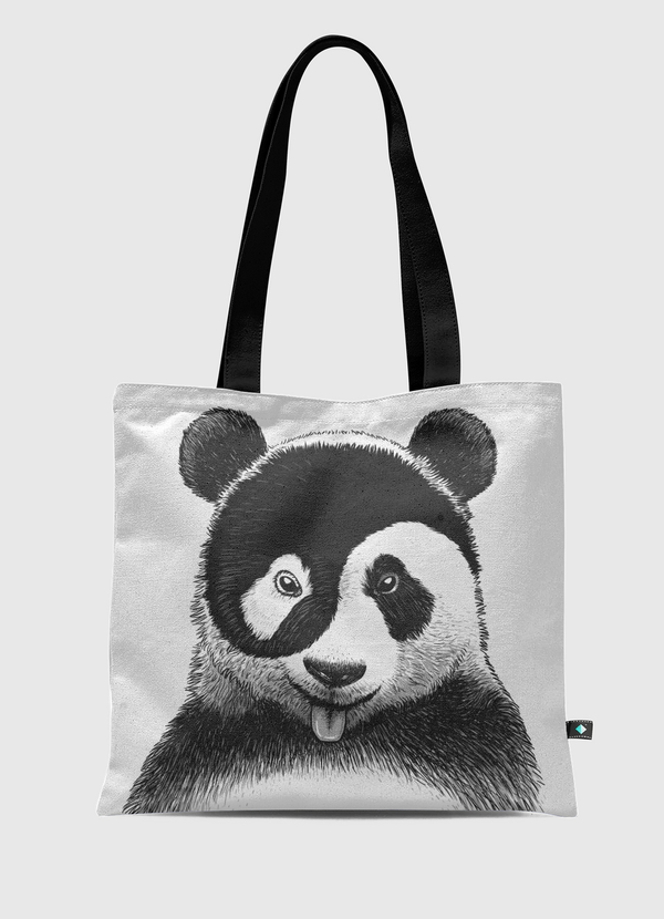Yin Yang Panda Tote Bag