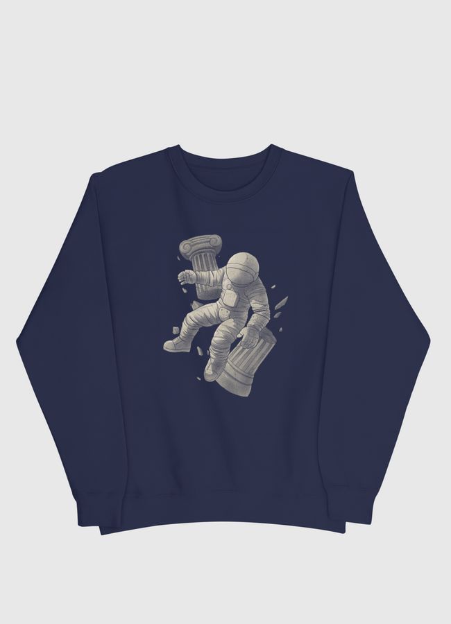 Greek Marble Astronaut - Men Sweatshirt