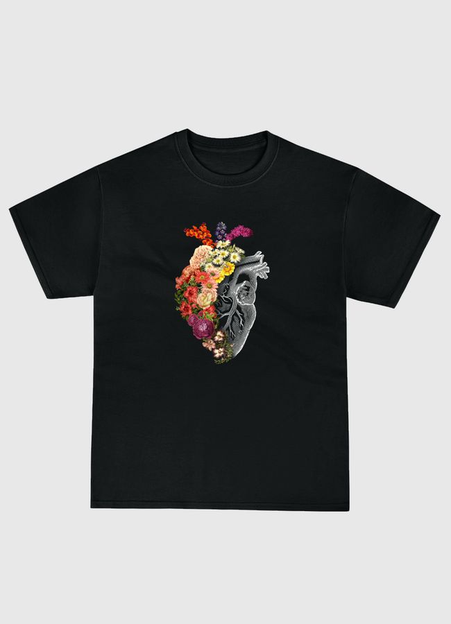 Flower Heart Spring - Classic T-Shirt