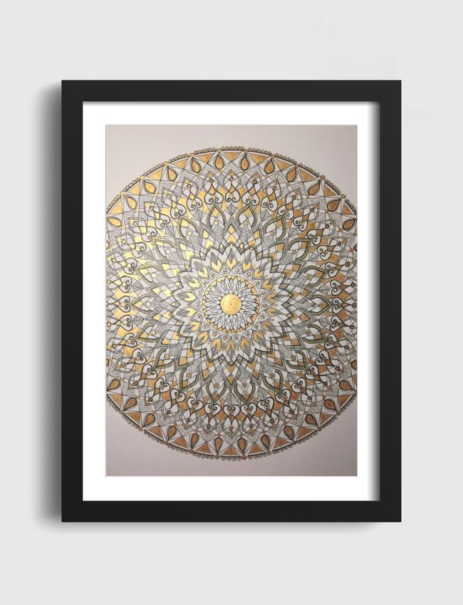 Gold mandala - Artframe