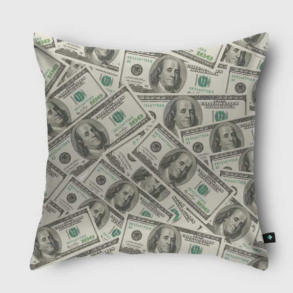 100 Dollar Gifts & Shirts Throw Pillow