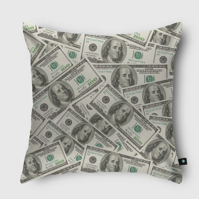 100 Dollar Gifts & Shirts - Throw Pillow