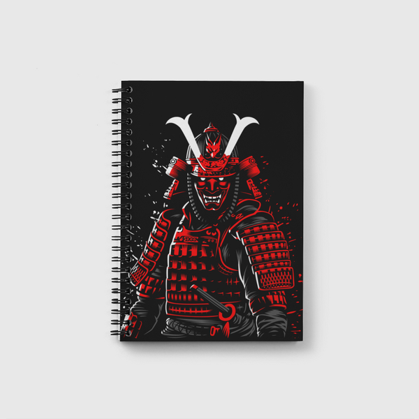 Samurai red Notebook