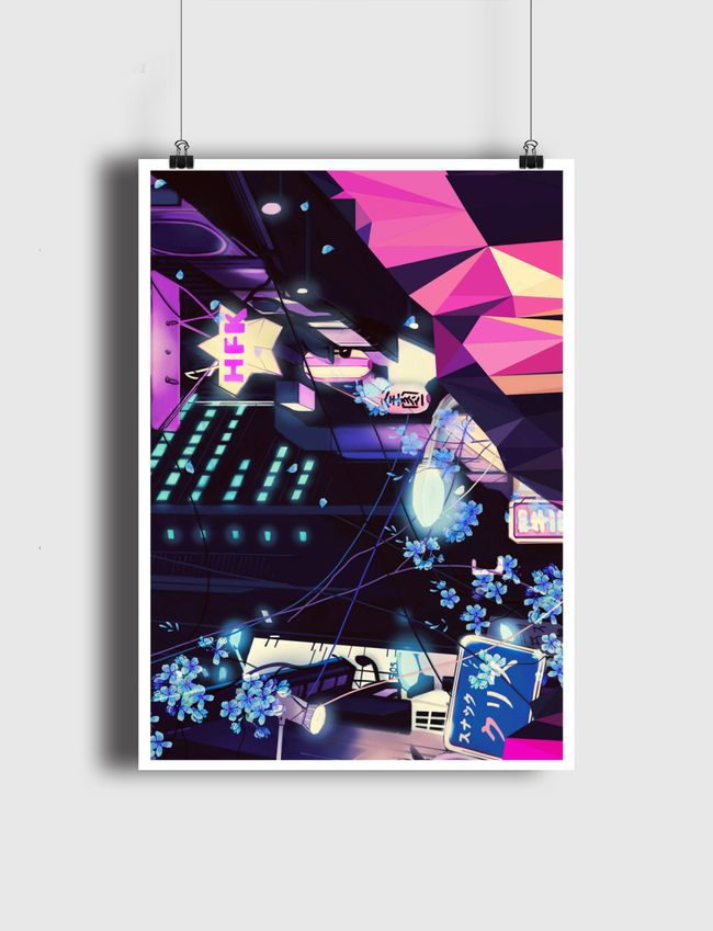 Geometric Clouds - Poster
