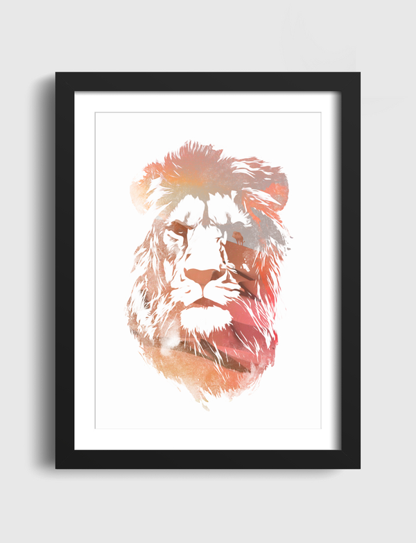 Desert lion Artframe