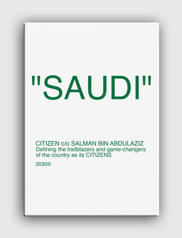 "Saudi" modified  Canvas