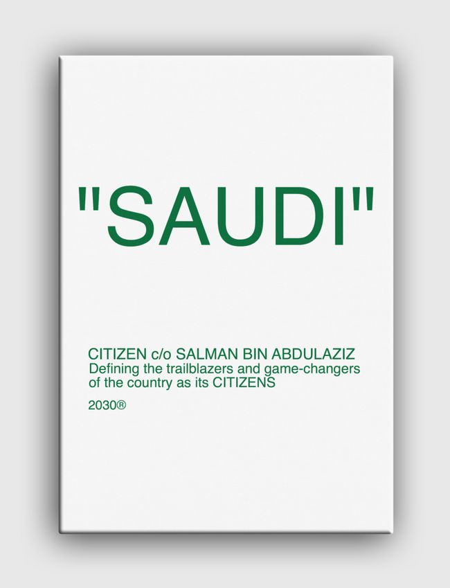 "Saudi" modified  - Canvas