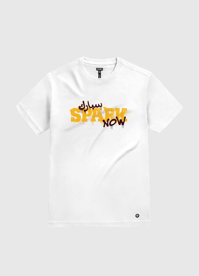 Spark Now - White Gold T-Shirt