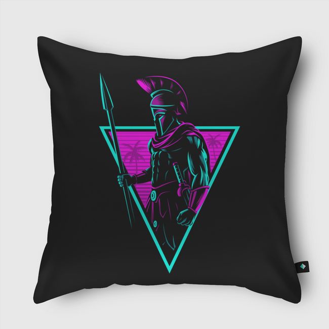 Retro Gladiator - Throw Pillow